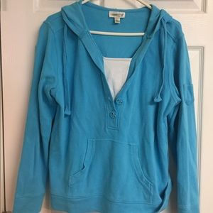 ⭐️Coldwater Creek Hooded long sleeve sweater